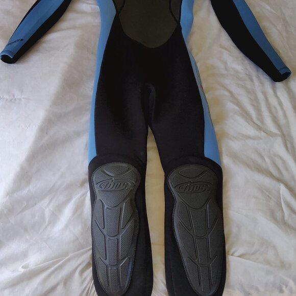 Tilos Wetsuit Full one piece zip back wet suit vest jump 3/2 EUC - Picture 5 of 5